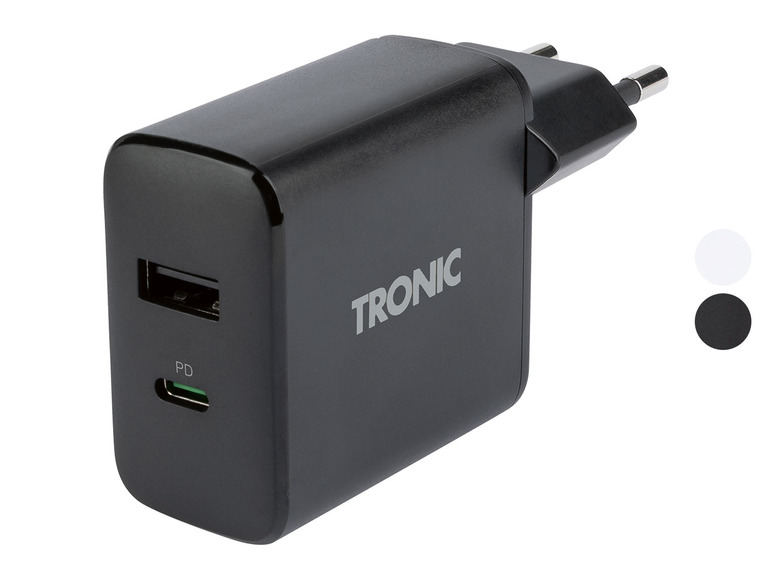 Gehe zu Vollbildansicht: TRONIC® 30 W Dual Port Ladegerät - Bild 1