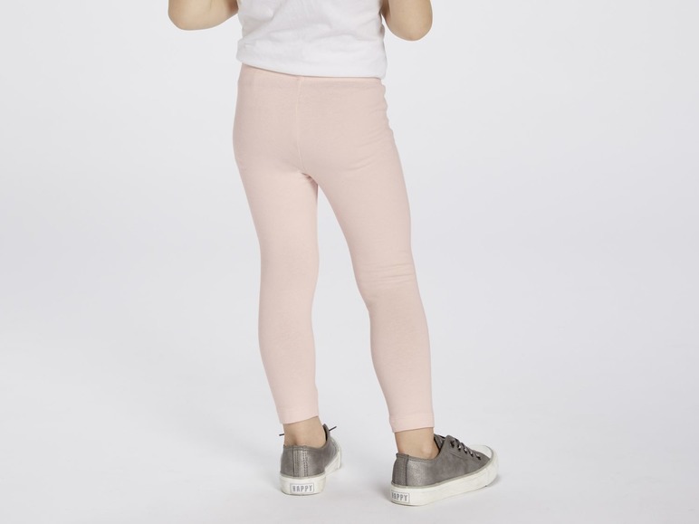 Gehe zu Vollbildansicht: LUPILU® Leggings Mädchen, Kleinkinder, 3 Stück, Optimale Passform, mit Bio-Baumwollanteil - Bild 11