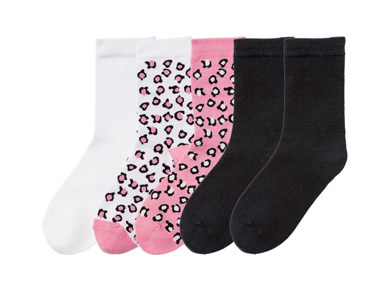 Gehe zu Vollbildansicht: PEPPERTS® Socken Mädchen, 5 Paar, mit Baumwolle und Elasthan - Bild 8