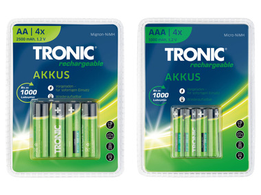 TRONIC® Akku Ni-MH, Ready 2 Use