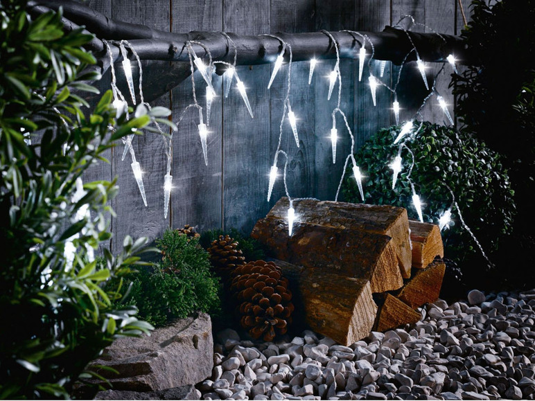 Gehe zu Vollbildansicht: MELINERA® Lichterkette Outdoor, 40 LEDs, 6-Stunden-Timer - Bild 7