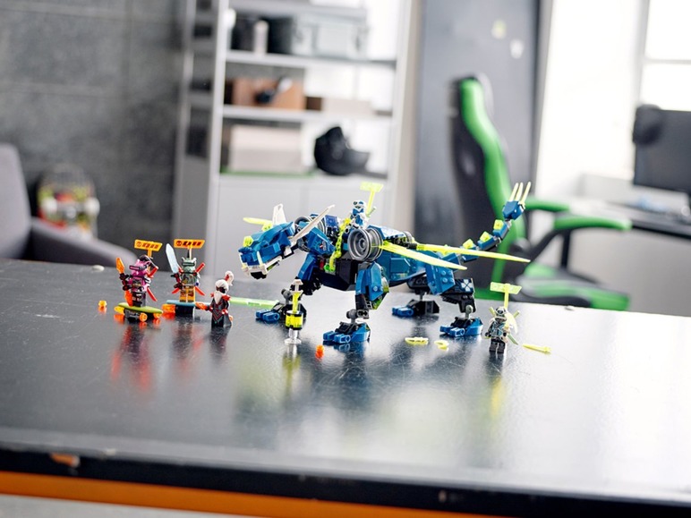 Gehe zu Vollbildansicht: LEGO® NINJAGO 71711 »Jays Cyber-Drache« - Bild 9