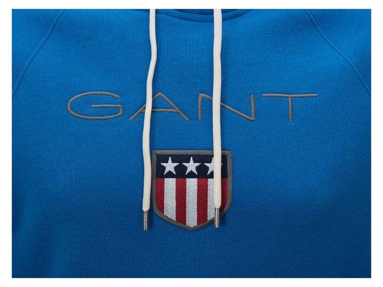 Gehe zu Vollbildansicht: Gant Sweatshirt Herren »Shield Hoodie«, mit Tunnelzug-Kapuze, GANT-Wappen - Bild 8