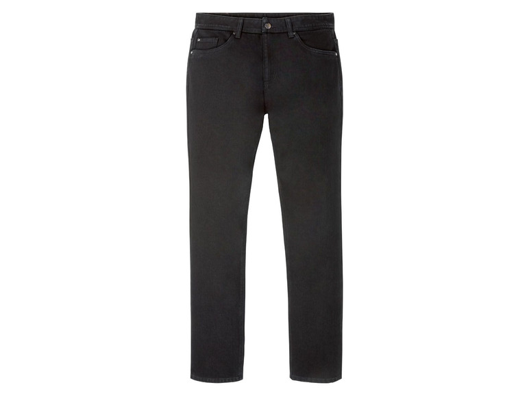 Gehe zu Vollbildansicht: LIVERGY® Jeans Herren, Straight Fit, mit Baumwolle - Bild 2