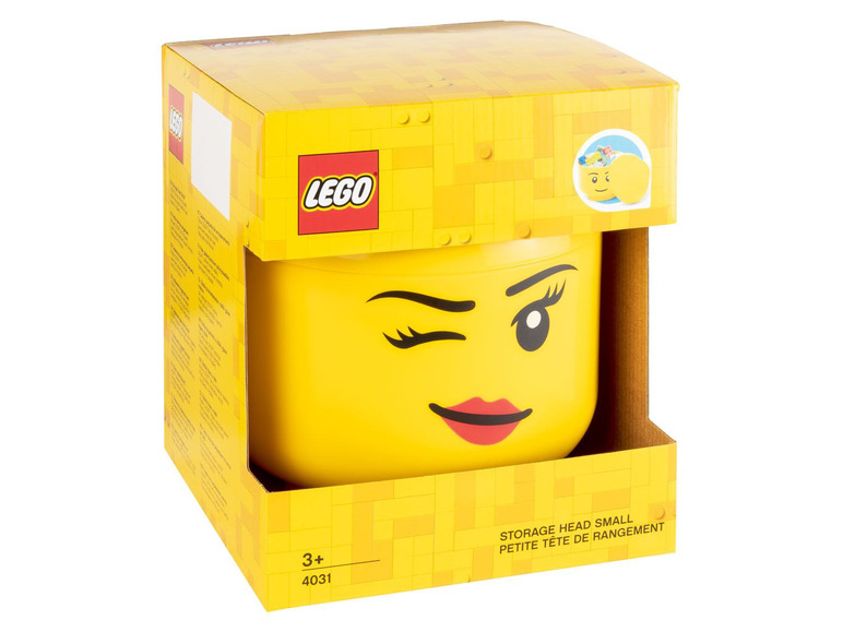 Gehe zu Vollbildansicht: Aufbewahrungsbox in Legokopf-Form - Bild 5
