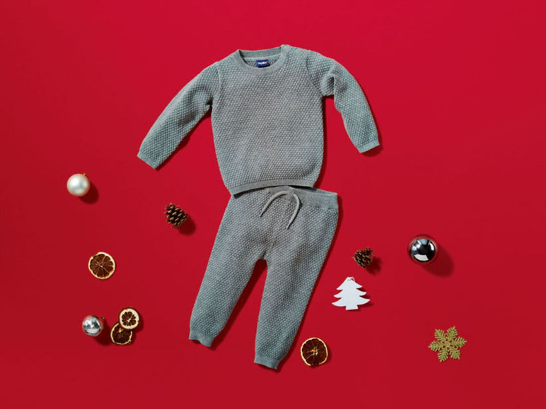 Gehe zu Vollbildansicht: LUPILU® Baby Strickset Geschenkebox, aus Baumwolle - Bild 13