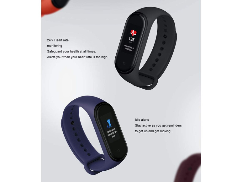 Gehe zu Vollbildansicht: Xiaomi Mi Band 4 Fitnesstracker mit Schrittzähler, Pulsmesser, Kalorienzähler - Bild 6