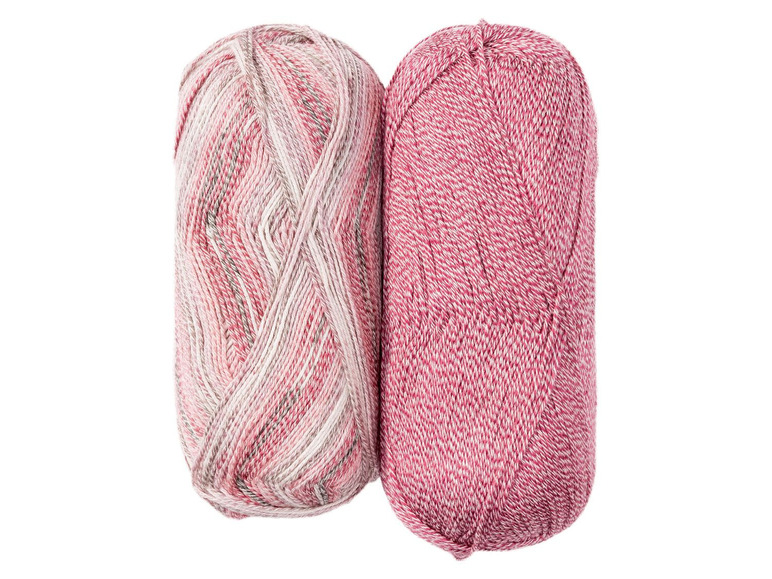 Gehe zu Vollbildansicht: CRELANDO® Sockenwoll-Sortiment, für 2 Paar Socken - Bild 10