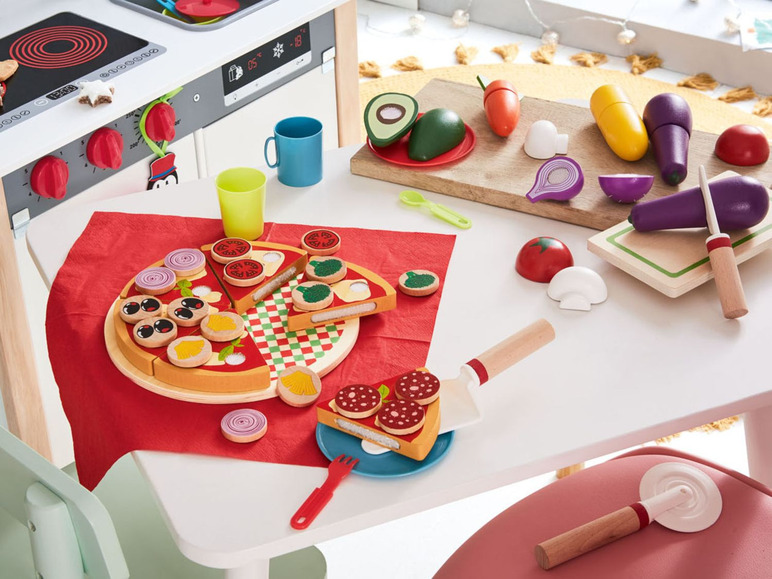 Gehe zu Vollbildansicht: PLAYTIVE® Kinder Pizza-Set - Bild 2