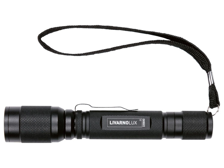 Gehe zu Vollbildansicht: LIVARNO LUX® Taschenlampe, mit 3 Betriebsarten, Gehäuse aus eloxiertem Aluminium - Bild 5