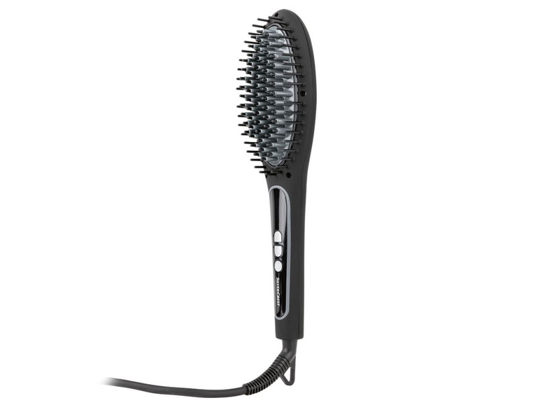 Gehe zu Vollbildansicht: SILVERCREST® Haar-Glättungsbürste, 50 Watt, bis zu 180 °C, mit Sicherheitsabschaltung - Bild 1