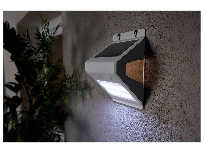 Gehe zu Vollbildansicht: LIVARNO LUX® LED-Solarleuchte, 2 Stück, mit Bewegungsmelder, Dämmerungssensor - Bild 3