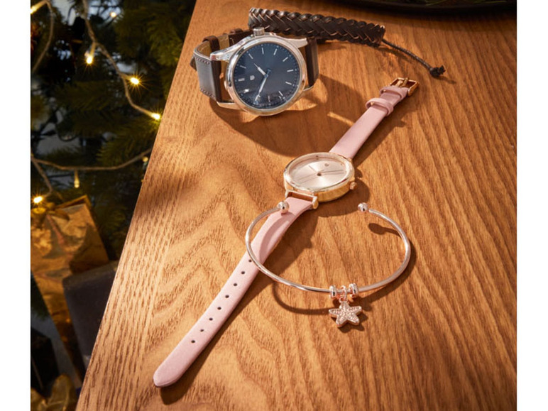 Gehe zu Vollbildansicht: AURIOL® Armbanduhr Geschenkeset Damen, mit Armband - Bild 23