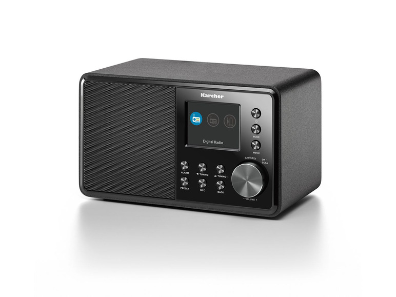 Gehe zu Vollbildansicht: Karcher DAB 3000 Digitalradio - DAB+ / UKW Radio - Wecker mit Dual Alarm - Bild 3