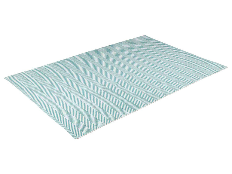 Gehe zu Vollbildansicht: MERADISO® Teppich, 140 x 200 cm, aus reiner Baumwolle - Bild 2