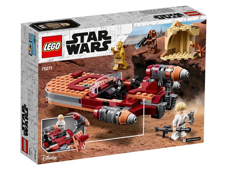 Gehe zu Vollbildansicht: LEGO® Star Wars™ 75271 »Luke Skywalkers Landspeeder™« - Bild 2