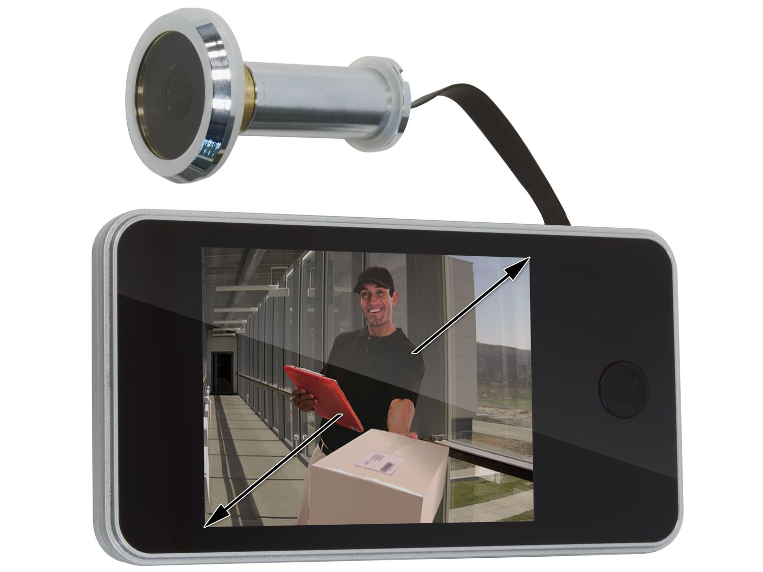 Rankomu Digitaler Türspion Mit 3,5 Zoll LCD - 120° Weitwinkel Für Maximale Sicherheit