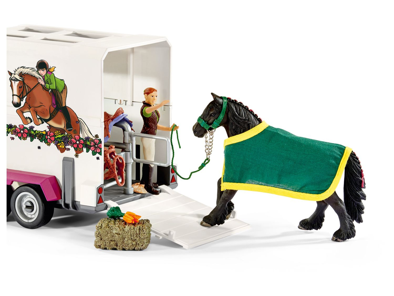 Schleich Horse Club 42346 »Pickup mit Pferdeanhänger«, mit Zubehör, ab 5 Jahren Lidl.de