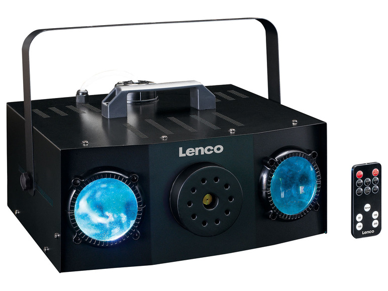 Gehe zu Vollbildansicht: Lenco Partymaschine, mit Dual-Matrix-RGB Lichtern und Nebelmaschine - Bild 3