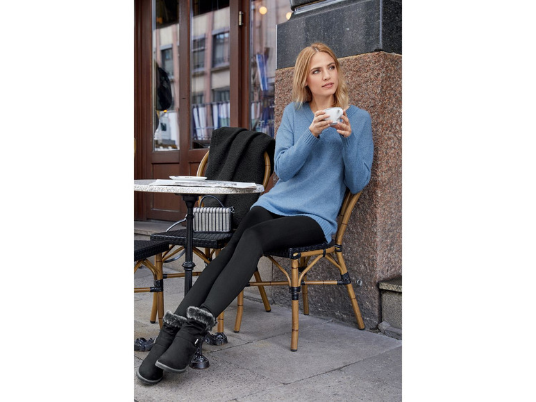 Gehe zu Vollbildansicht: ESMARA® Pullover Damen, im Oversize-Look, mit Elasthan - Bild 2
