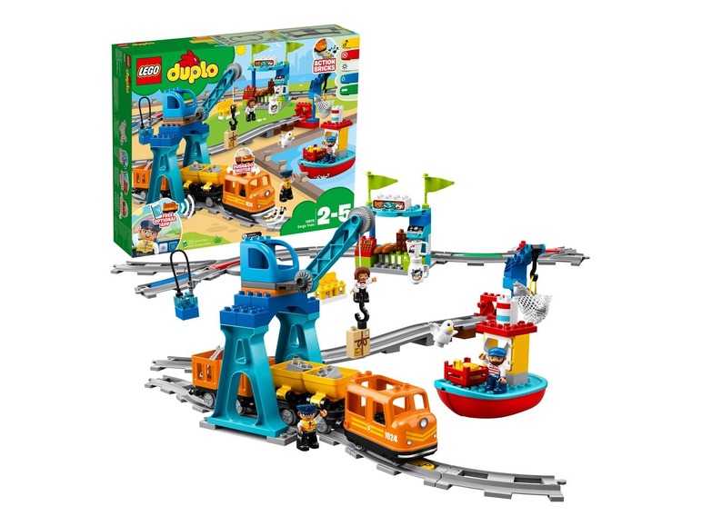 Gehe zu Vollbildansicht: LEGO® DUPLO® 10875 »Güterzug« - Bild 8