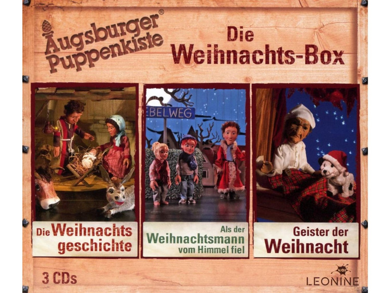 Gehe zu Vollbildansicht: LEONINE Various Augsburger Puppenkiste Hörspiele zum Kinofilm 3er - Bild 1
