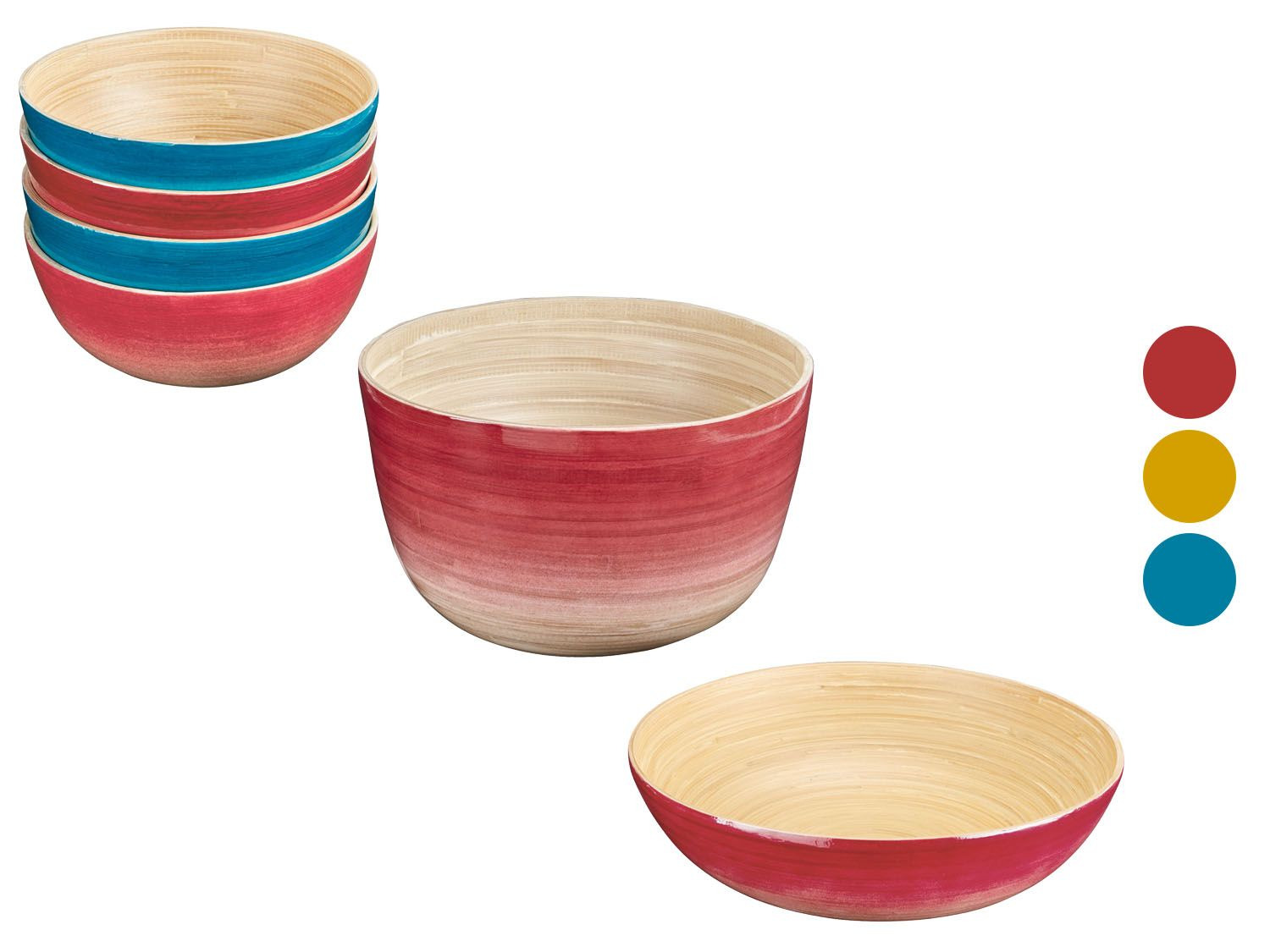 ERNESTO® Salatschüssel/ Schale, aus Bambus - Lidl.de