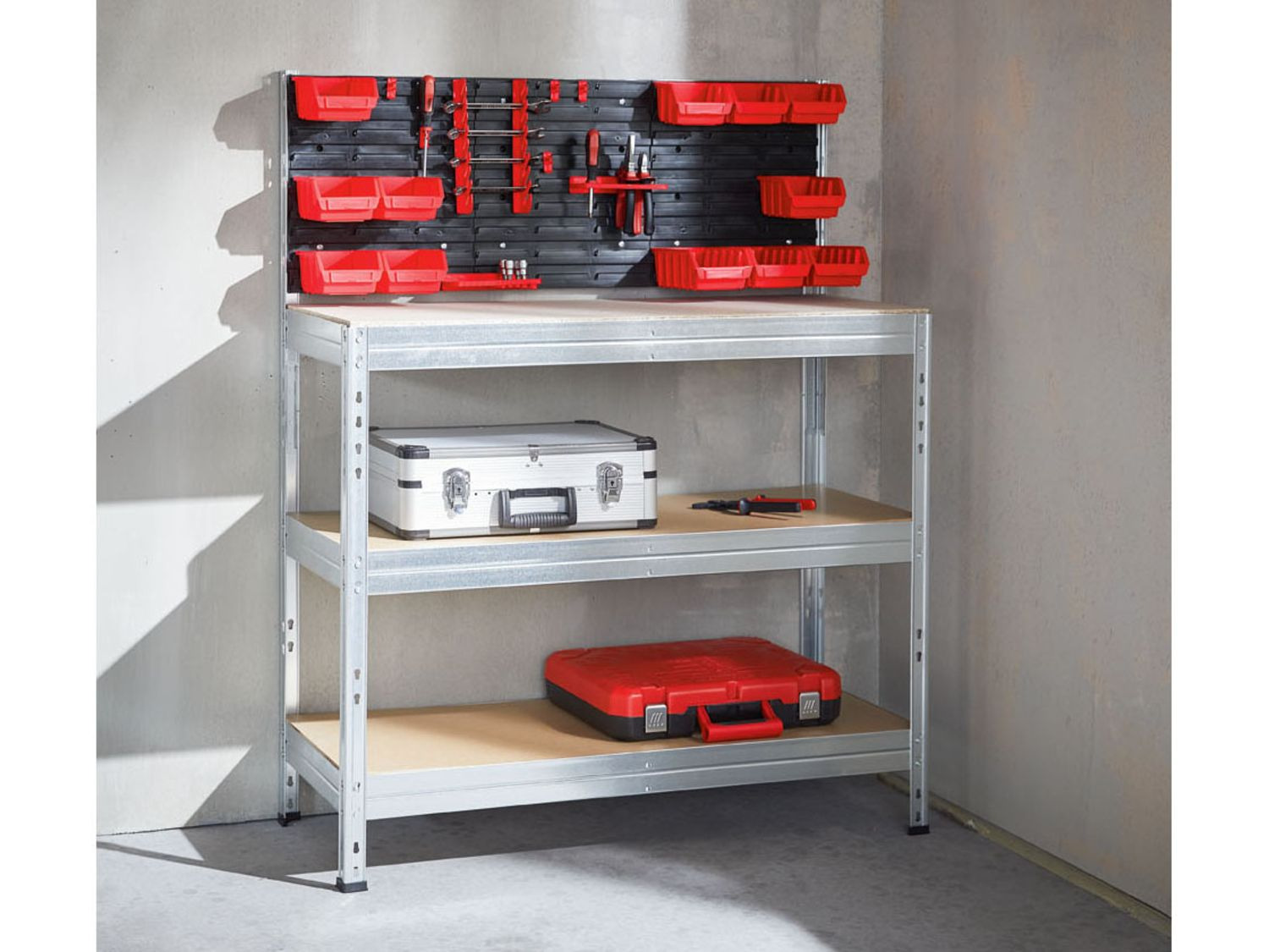 PARKSIDE® Schwerlastregal »Tool Organizer Rivet Best« Lidl.de