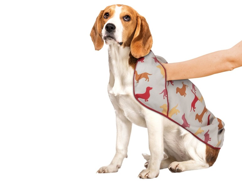 Gehe zu Vollbildansicht: ZOOFARI® Haustier-Handtuch, mit Eingriff, schnelltrocknend, aus Mikrofaser - Bild 4