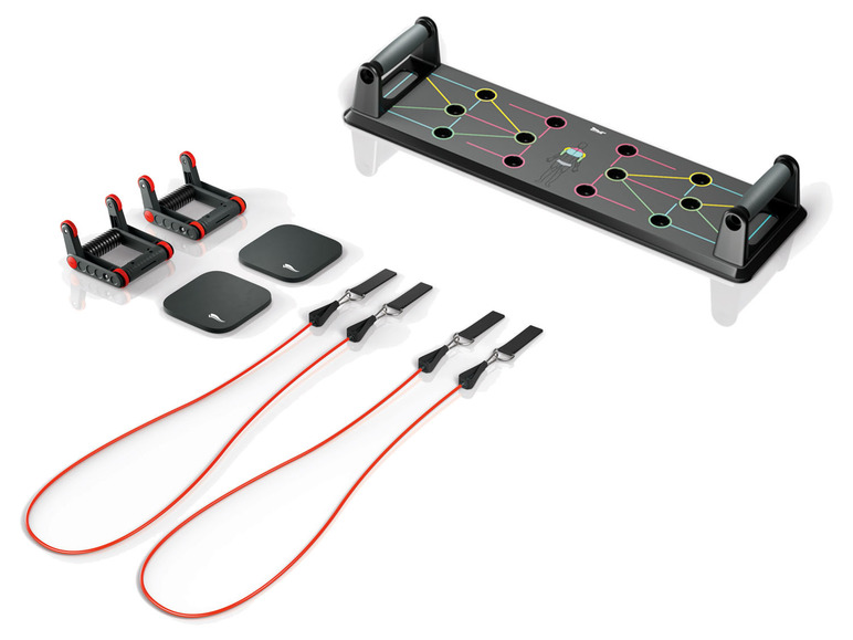 Go to full screen view: CRIVIT® Push Up Board / fitness scooter with accessories - Image 1