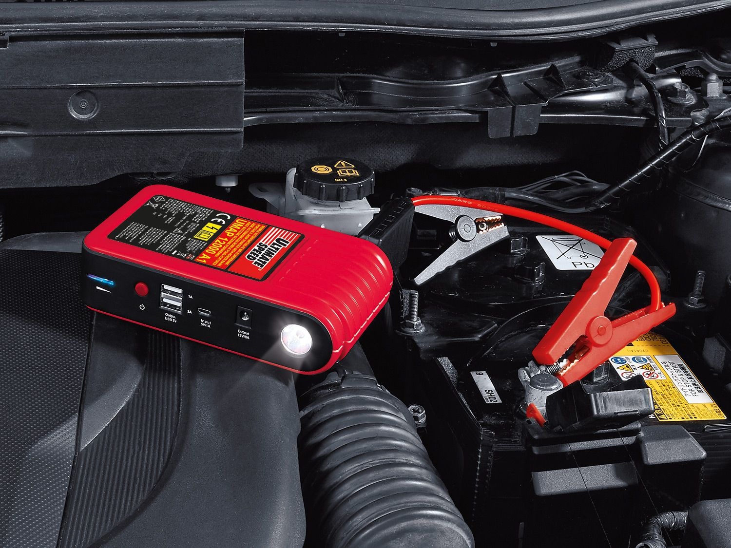 ULTIMATE SPEED® Mobile Autostarthilfe mit Powerbank UMAP 12000 A1 Lidl.de