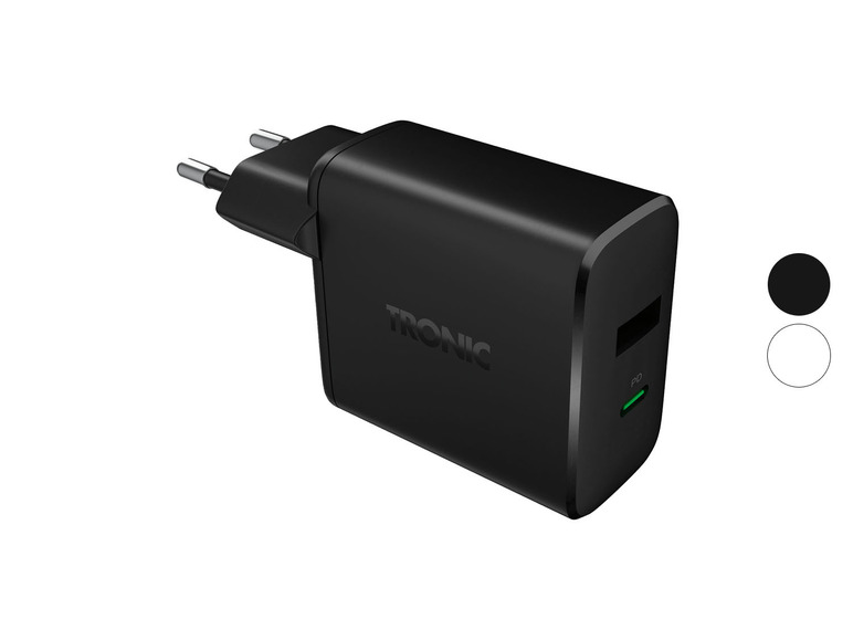 Go to full screen view: TRONIC® wall charger Dual, PD, 30 W - Image 1