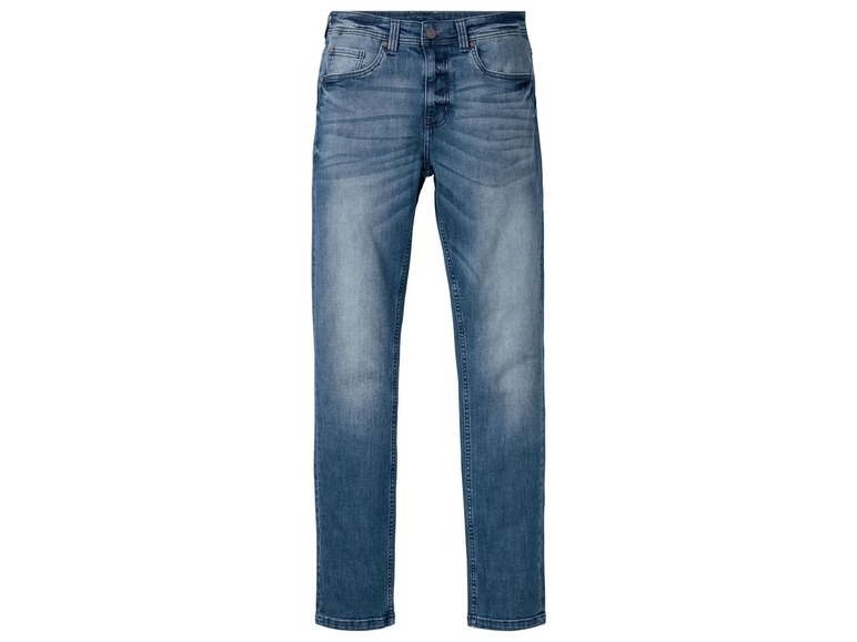 Gehe zu Vollbildansicht: LIVERGY® Jeans Herren, hochwertiger YKK-Markenreißverschluss, mit Baumwolle - Bild 2