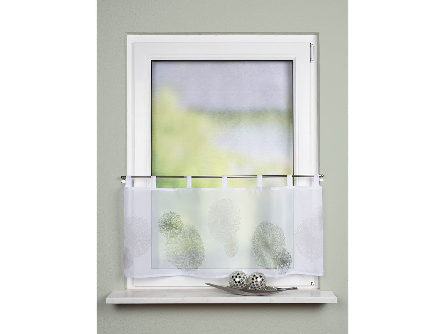 Home Wohnideen Scheibengardine Rawlins Voile 45 x 120 cm, transparent