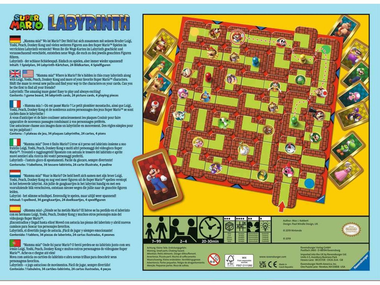 Gehe zu Vollbildansicht: Ravensburger Super Mario(TM) Labyrinth - Bild 2