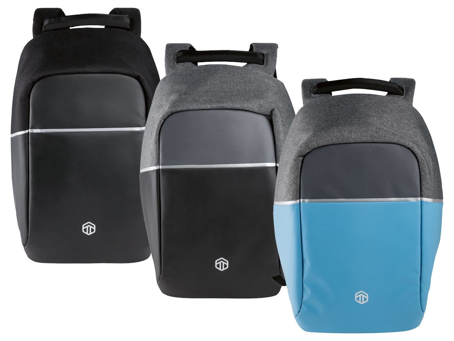 TOPMOVE® Rucksack, 12,5 l Volumen, mit Diebstahlsicherung, RFID