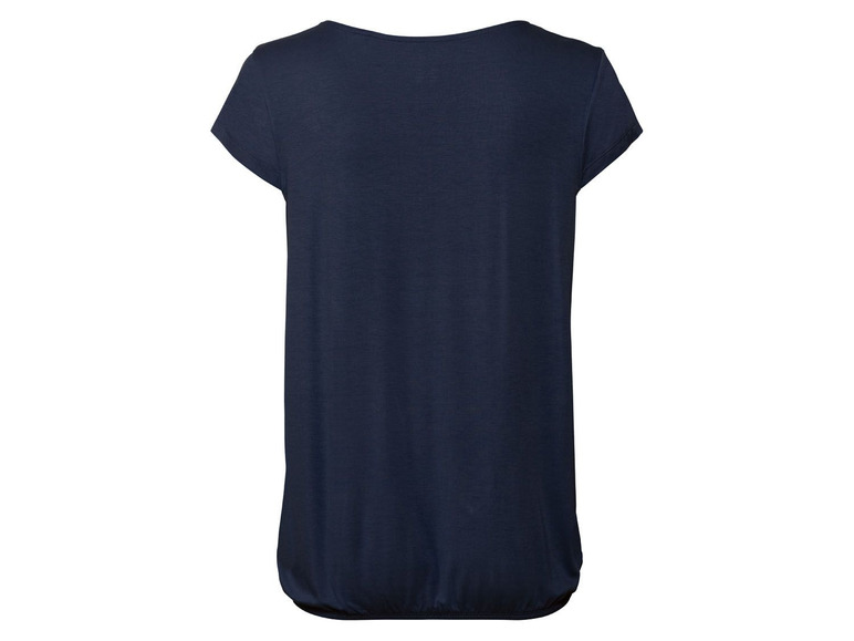 Gehe zu Vollbildansicht: ESMARA® T-Shirt Damen, mit Lochspitze, aus Viskose und Elasthan - Bild 14