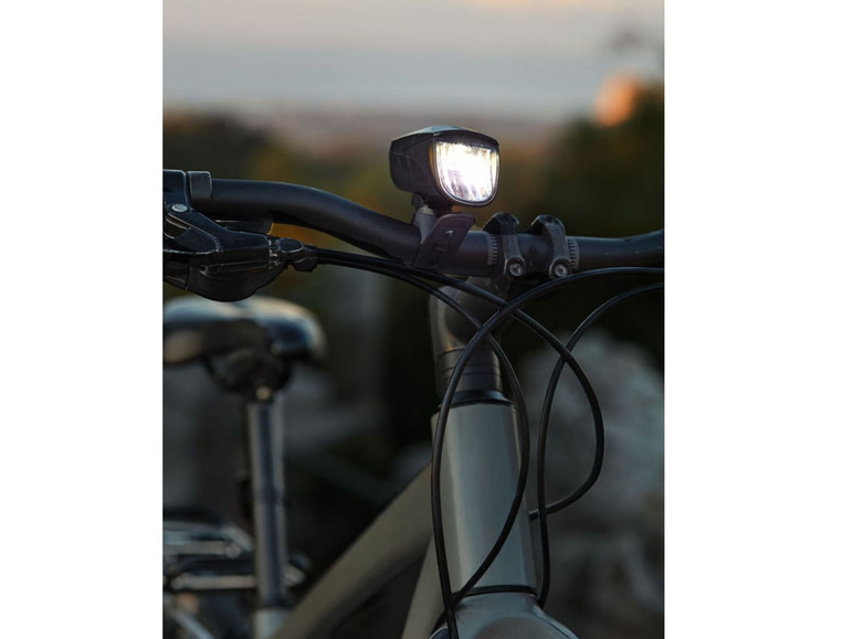 Gehe zu Vollbildansicht: CRIVIT® LED-Fahrrad-Leuchtenset, automatische Lichtsteuerung, werkzeuglose Montage - Bild 6