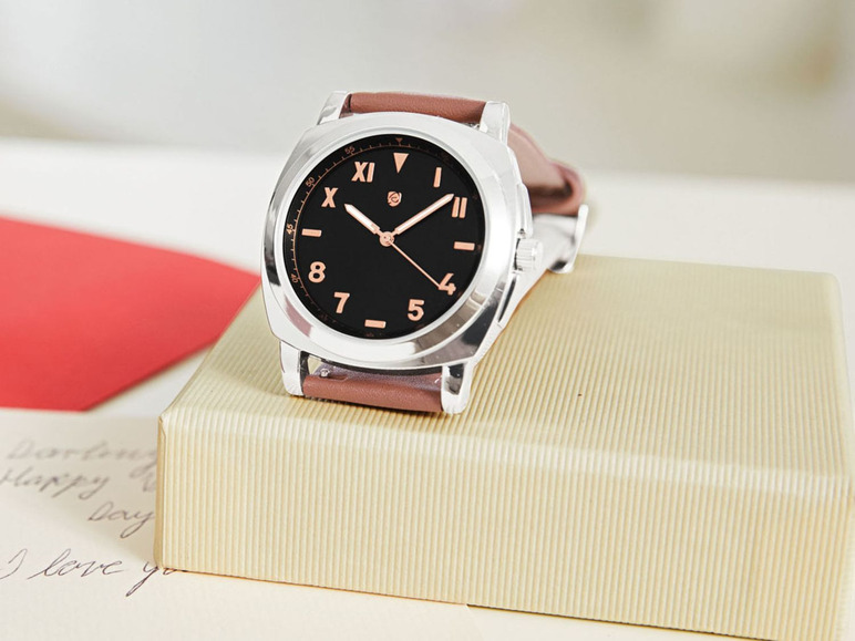 Gehe zu Vollbildansicht: AURIOL® Armbanduhr Herren, mit Metallgehäuse - Bild 14