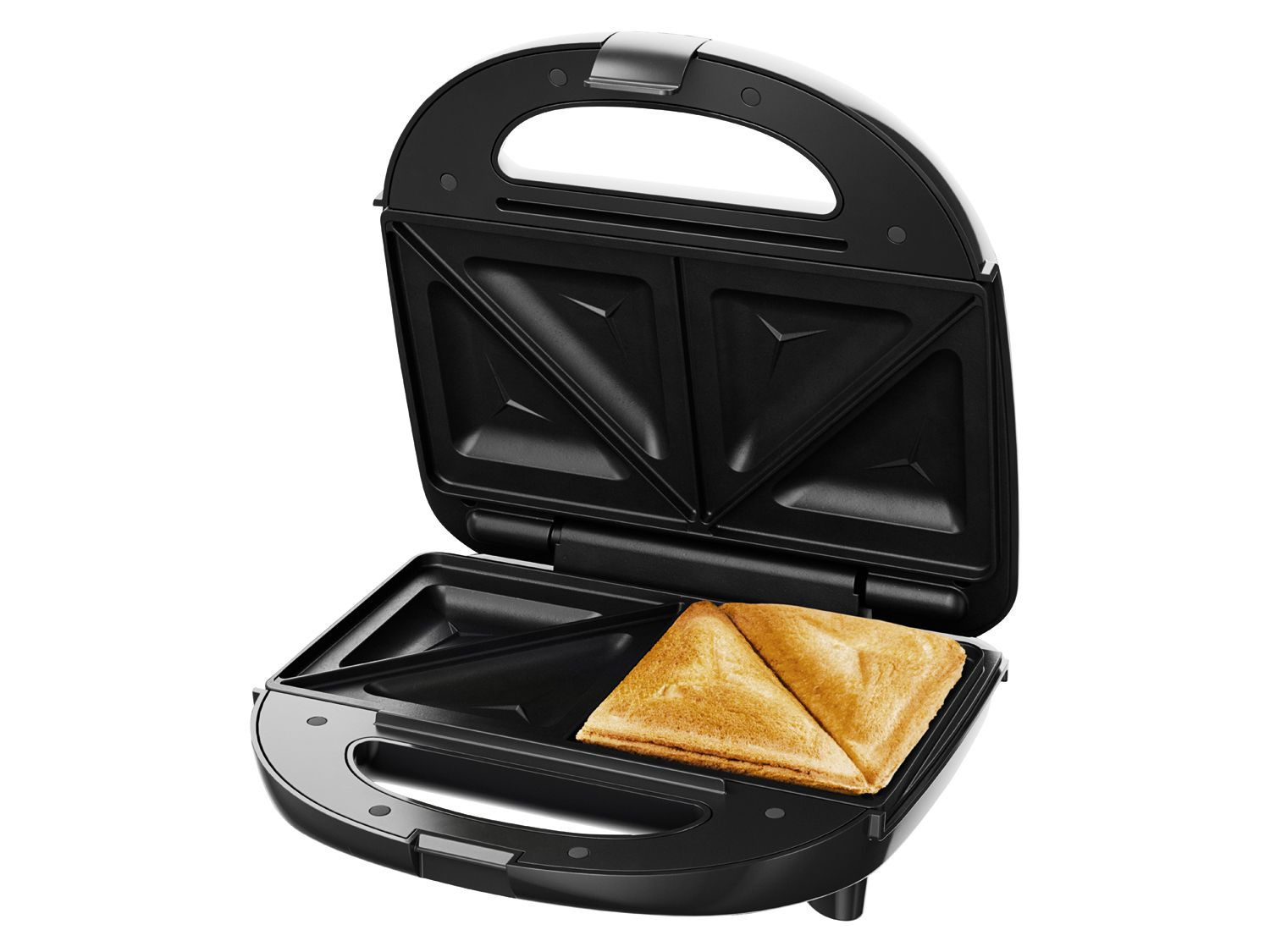 SILVERCREST® Sandwich Maker, für 2 Sandwiches, 700 Watt, Antihaftbeschichtung Lidl.de