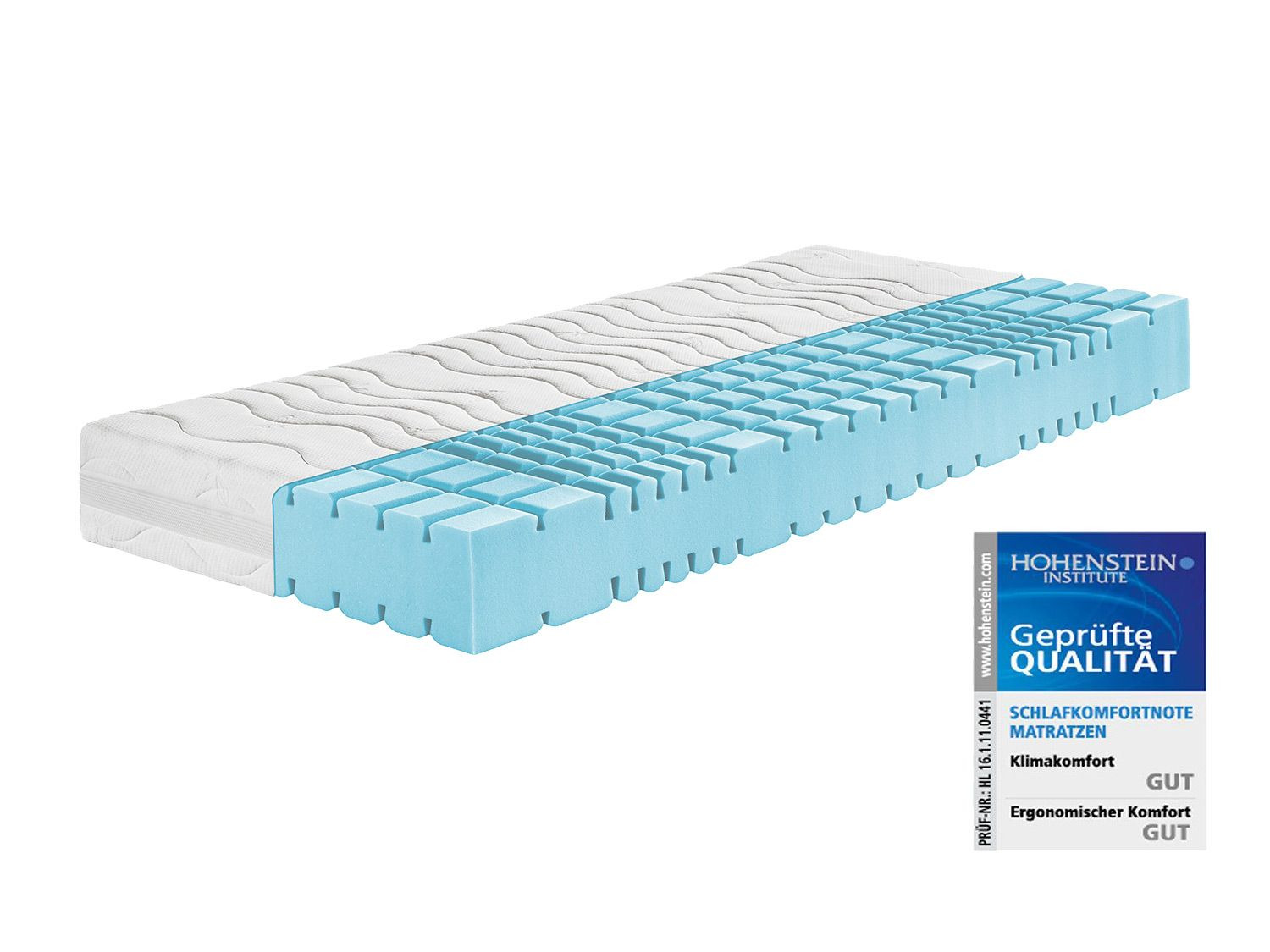 f.a.n. 7ZonenKaltschaumMatratze „Proaktiv Dream Plus“, 22 cm Höhe