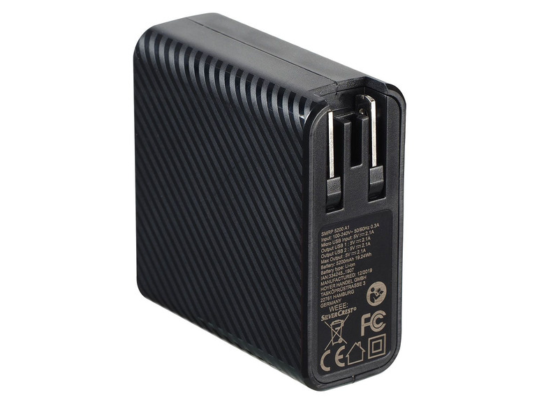 Gehe zu Vollbildansicht: SILVERCREST® USB Reiseladegerät mit integrierter Powerbank SMRP 5200 A1 - Bild 14
