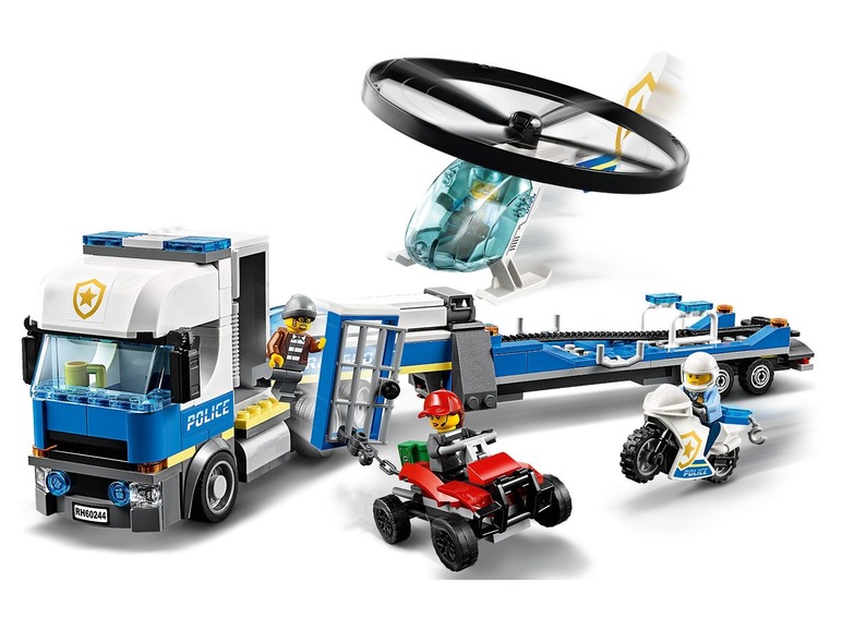 Gehe zu Vollbildansicht: LEGO® City 60244 »Polizeihubschrauber-Transport« - Bild 3