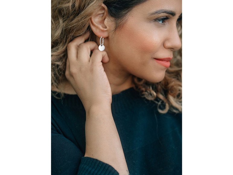 Gehe zu Vollbildansicht: Heideman Circuli Ohrringe Damen aus Edelstahl - Bild 9