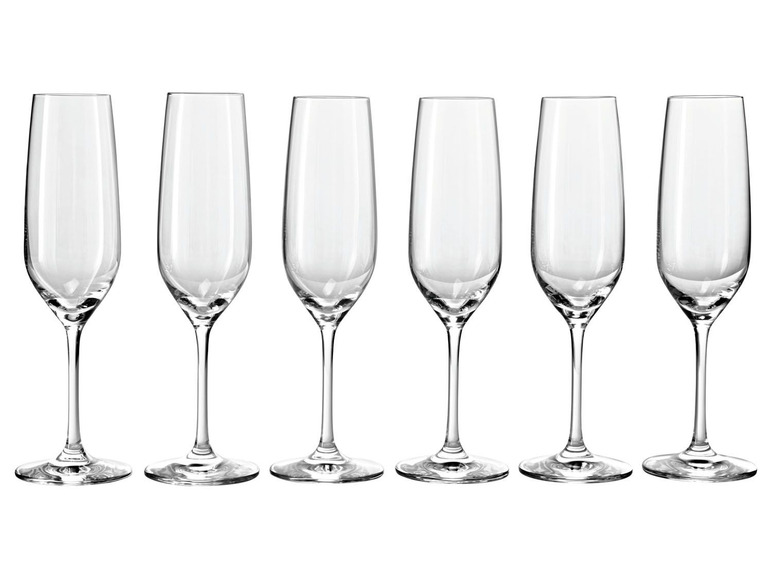 Gehe zu Vollbildansicht: ERNESTO® Gläser, 6 Stück, aus Kristallglas - Bild 1