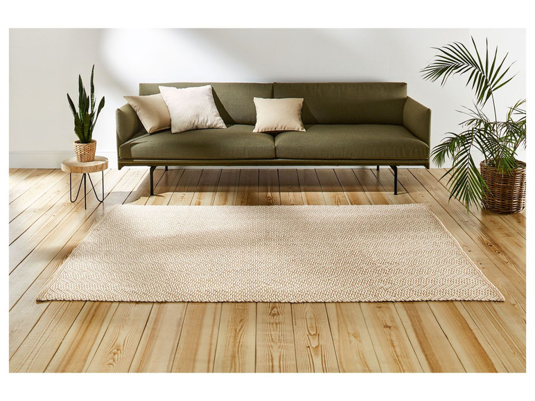 Gehe zu Vollbildansicht: MERADISO® Teppich, 140 x 200 cm, aus Baumwolle - Bild 5