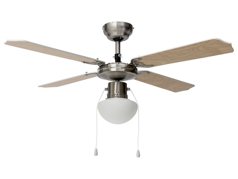 LIVARNO LUX® Deckenventilator, mit LED-Leuchte, 3