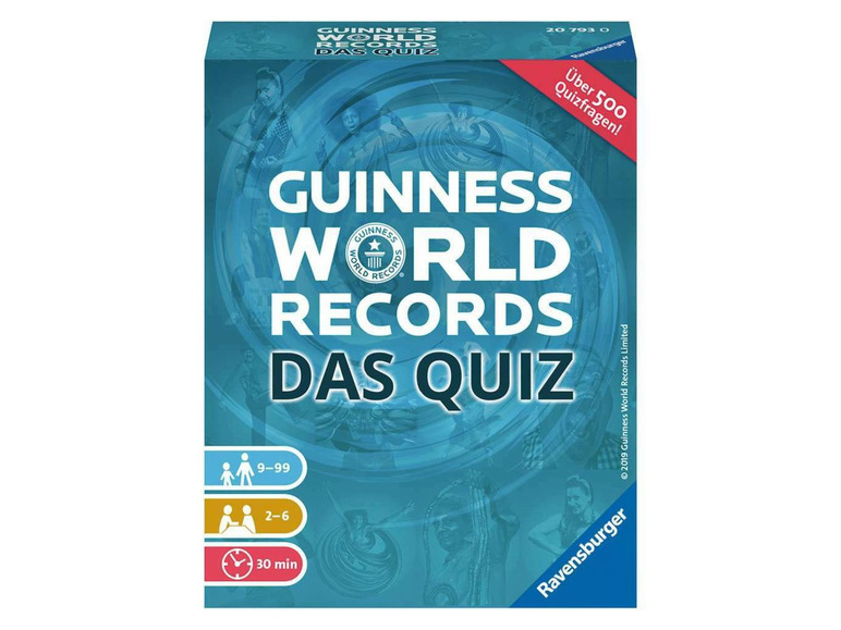Gehe zu Vollbildansicht: Ravensburger Guinness World Records - Das Quiz - Bild 1