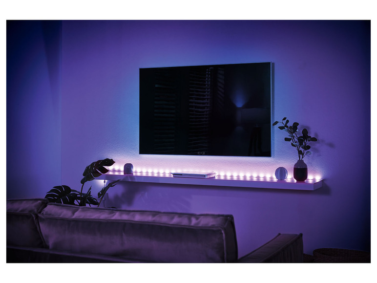 Gehe zu Vollbildansicht: Livarno Home LED-Band RGBW, für Zigbee Smart Home, 2 m - Bild 2