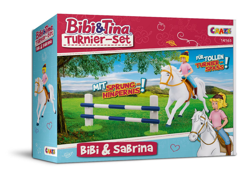 Gehe zu Vollbildansicht: CRAZE Bibi & Tina »Turnier-Set - Bibi & Sabrina«, mit 2 Spielfiguren, ab 3 Jahren - Bild 3